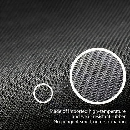 Heavy Duty Square Cat Dog Feeding Mat Rubber Backing Non Slip Water Absorbent Kitchen Floor Protector