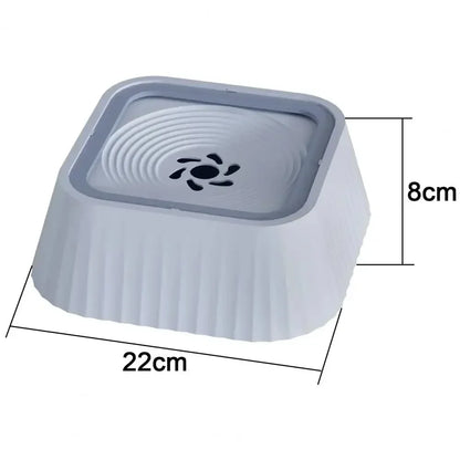 Pet Water Fountain with Floating Plates No Spill Dog Water Bowl Clean Drinking Slow Feeder Anti-Splash Pet for Dogs for Pet